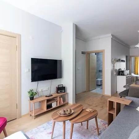 Bright 3br Near Kadikoey Seaside 公寓 *